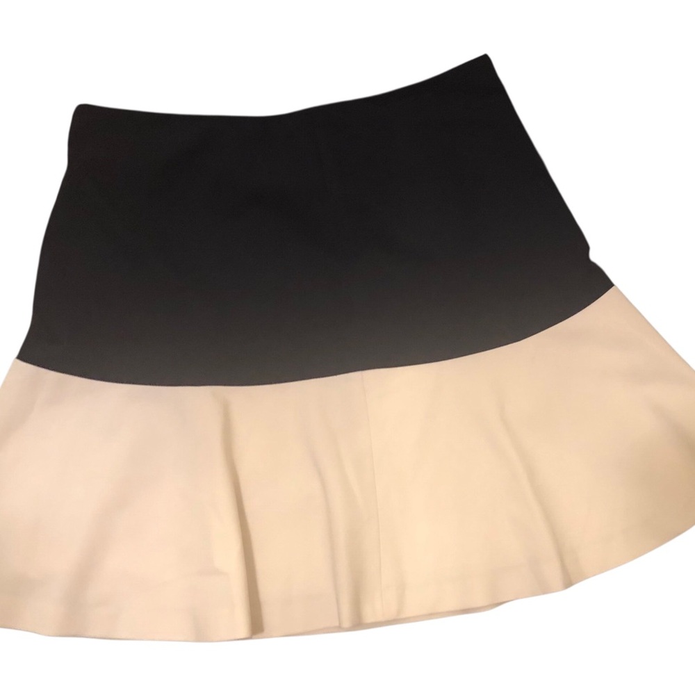 Tommy Hilfiger Black and Cream A-Line Skirt - Picture 1 of 5